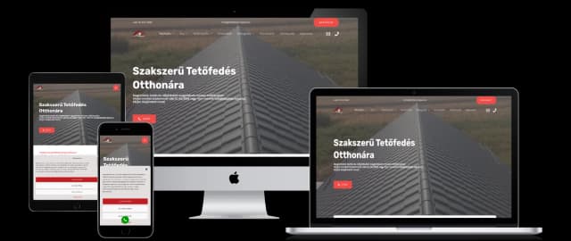 Tetőfedő Lajos szakember weboldala